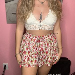 Floral shorts